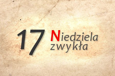 17 Niedziela zwykła