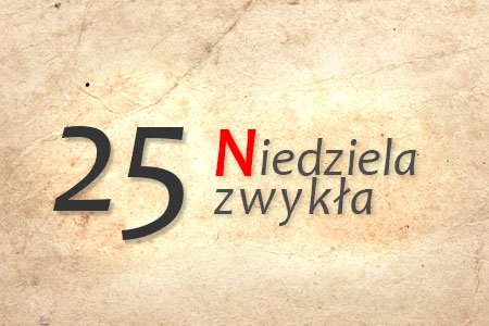 25 Niedziela zwykła