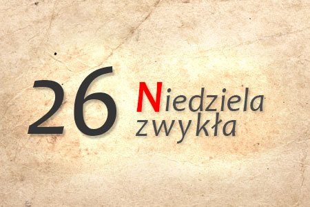 26 Niedziela zwykła