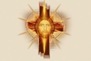 Jezus z krzyzem w tle - Polska parafia Londyn