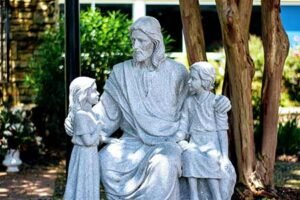 Jesus Christ - stone - Polska parafia Londyn