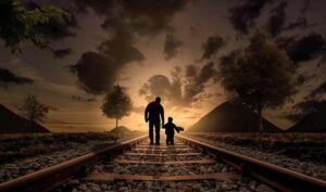 Father and son - Polska parafia w Londynie